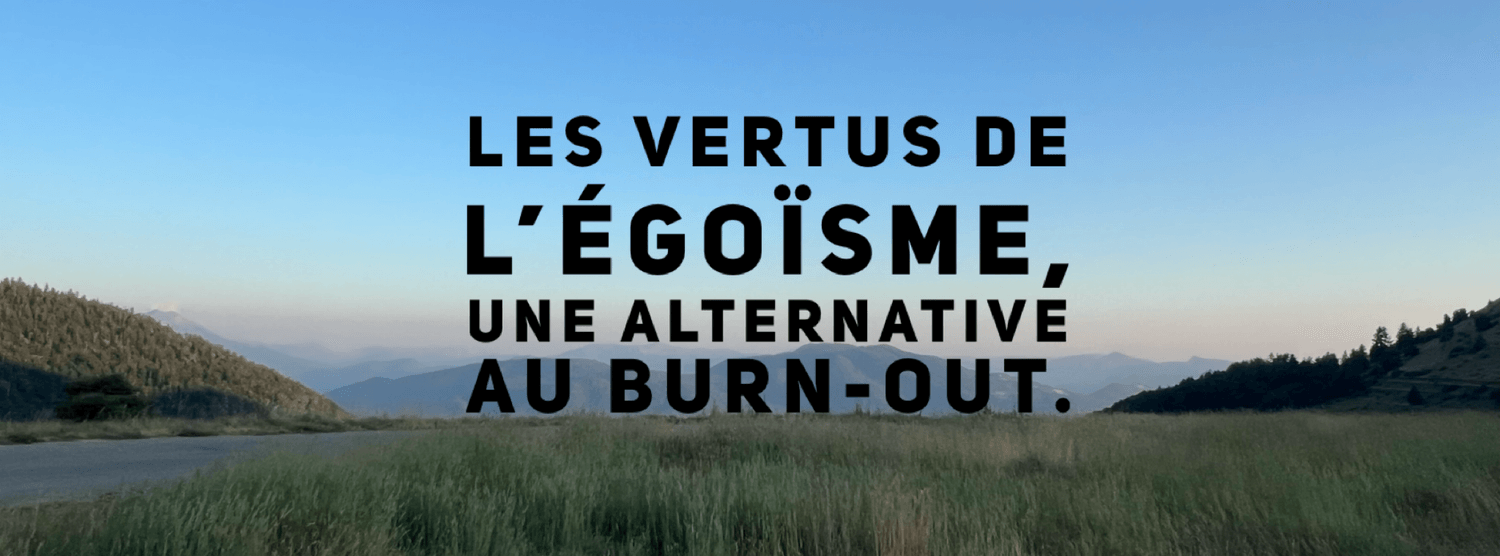 Une alternative au burn-out